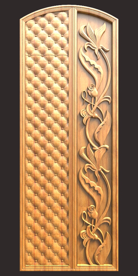 Fancy Door Design For CNC Carving