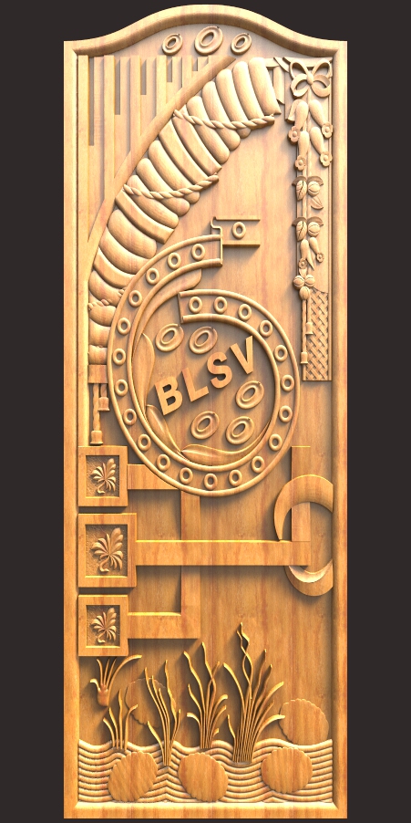 Trending Fancy Door Design For CNC Carving