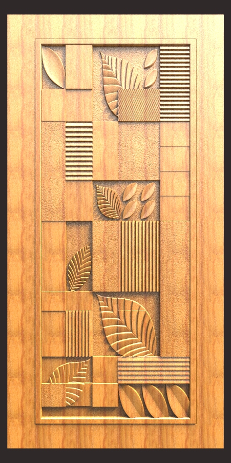 Fancy Door Design For CNC Carving